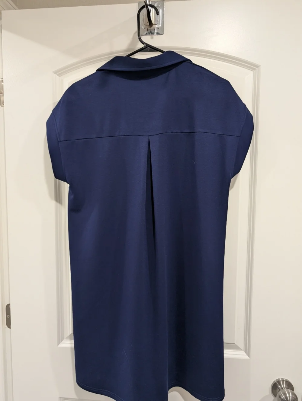 JODIFL Navy Polo Tunic Dress Size L - Picture 3 of 5